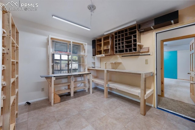 1112 W 4th St, Florence, CO 81226 - wine area with baseboards