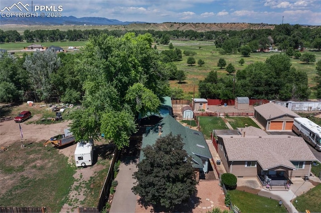 1112 W 4th St, Florence, CO 81226 - aerial view of property and surrounding area