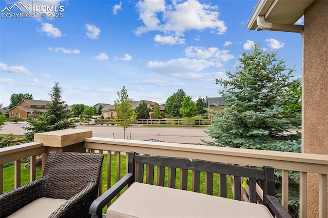 6107 Adamants Dr, Colorado Springs, CO 80924 - balcony with a residential view