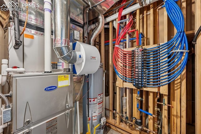 6107 Adamants Dr, Colorado Springs, CO 80924 - utility room featuring water heater