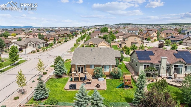 6107 Adamants Dr, Colorado Springs, CO 80924 - aerial perspective of suburban area