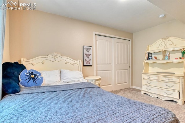 3470 Daydreamer Dr, Colorado Springs, CO 80908 - bedroom featuring carpet floors and a closet