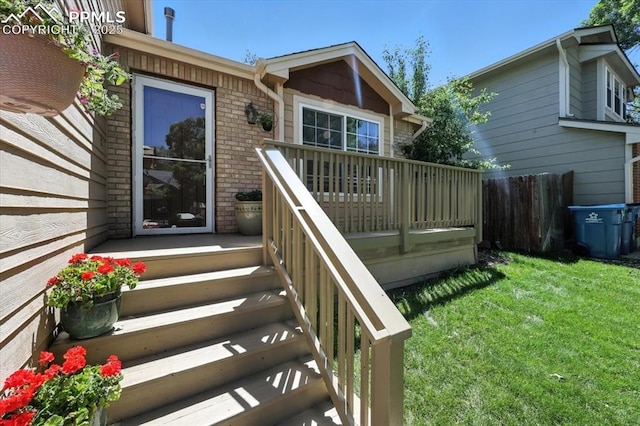 6275 Montarbor Dr, Colorado Springs, CO 80918 - view of exterior entry with brick siding