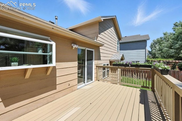 6275 Montarbor Dr, Colorado Springs, CO 80918 - view of wooden deck