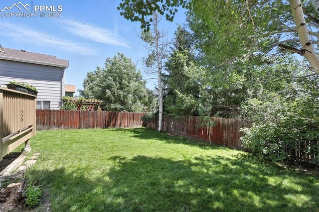 6275 Montarbor Dr, Colorado Springs, CO 80918 - view of fenced backyard