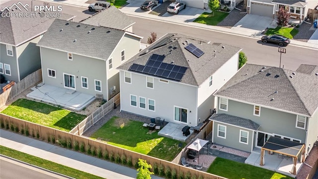 244 S Chipeta Way, Lochbuie, CO 80603 - aerial perspective of suburban area