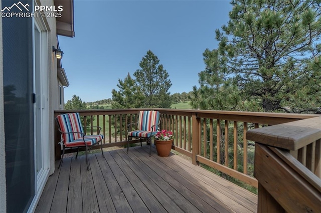 17529 Old Cherokee Trl, Colorado Springs, CO 80921 - view of deck