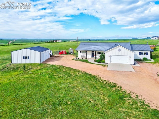 6975 H T Ranch Trl, Colorado Springs, CO 80908 - aerial view of sparsely populated area