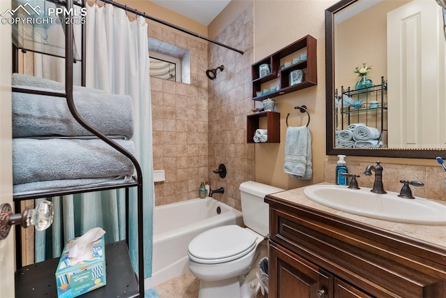 2585 Dunfries Ct, Colorado Springs, CO 80919 - full bath featuring shower / bath combo and vanity
