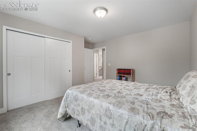 501 N Franklin St, Colorado Springs, CO 80903 - carpeted bedroom with a closet