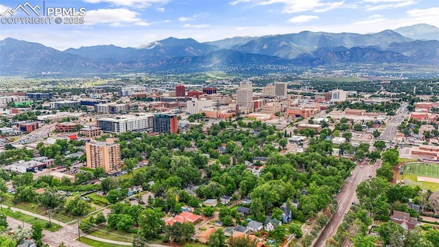 501 N Franklin St, Colorado Springs, CO 80903 - view of urban area featuring mountains