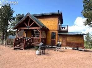 714 Woodrock Way, Divide, CO 80814 - back of property