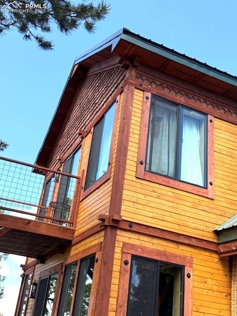 714 Woodrock Way, Divide, CO 80814 - view of side of property featuring a balcony