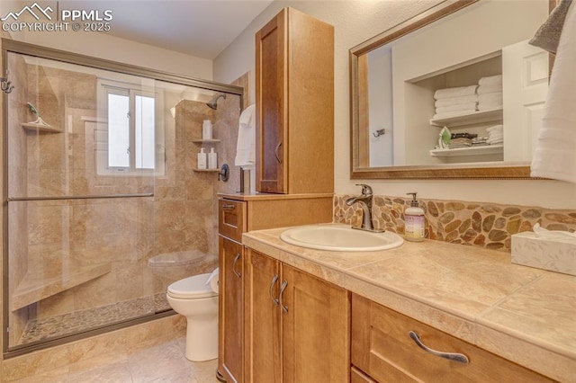 1607 N Chestnut St, Colorado Springs, CO 80907 - full bath featuring vanity and a stall shower