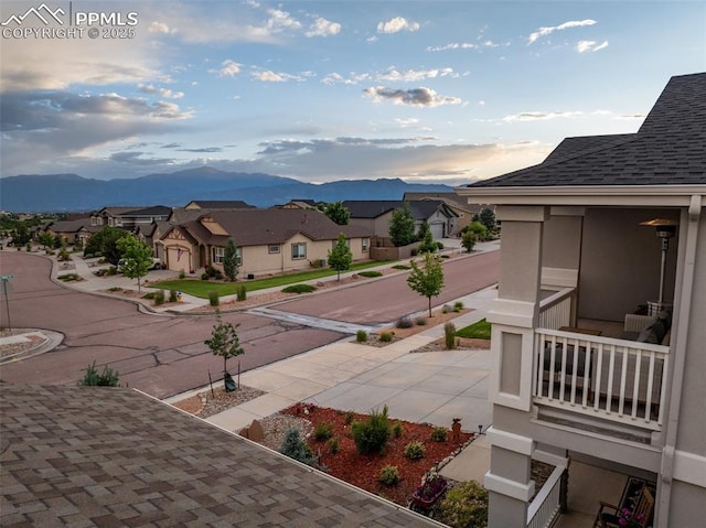 4296 New Santa Fe Trl, Colorado Springs, CO 80924 - view of mountain background featuring nearby suburban area