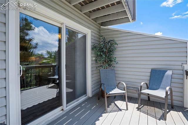 2527 Elite Ter, Colorado Springs, CO 80920 - view of wooden deck
