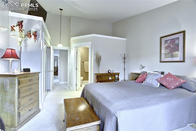 2527 Elite Ter, Colorado Springs, CO 80920 - carpeted bedroom featuring ensuite bathroom