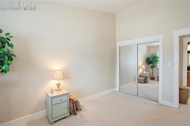 2527 Elite Ter, Colorado Springs, CO 80920 - unfurnished room with baseboards and light carpet