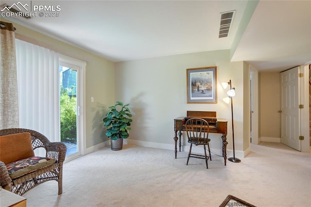 2527 Elite Ter, Colorado Springs, CO 80920 - living area with carpet floors and baseboards