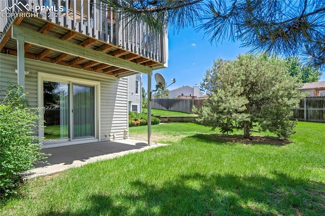 2527 Elite Ter, Colorado Springs, CO 80920 - view of yard featuring a patio area
