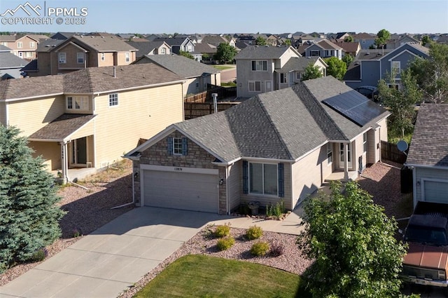 12874 Oakland Hills Rd, Peyton, CO 80831 - aerial perspective of suburban area