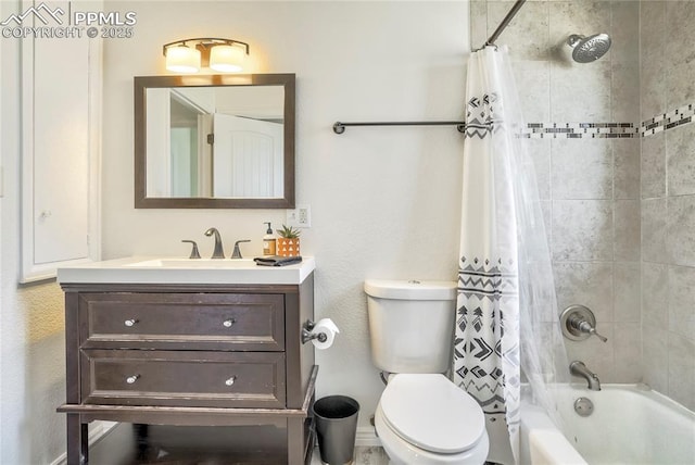 1633 N Chestnut St, Colorado Springs, CO 80907 - bathroom featuring shower / bath combination with curtain and vanity