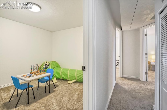 1633 N Chestnut St, Colorado Springs, CO 80907 - rec room featuring carpet floors and baseboards