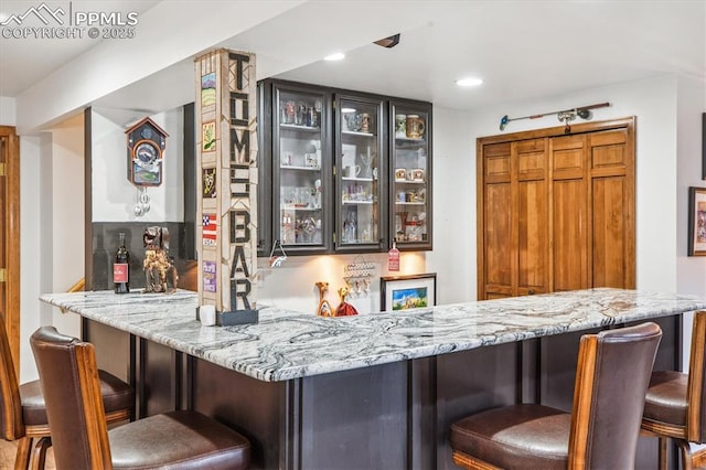 18971 Shadowood Dr, Monument, CO 80132 - indoor bar with recessed lighting