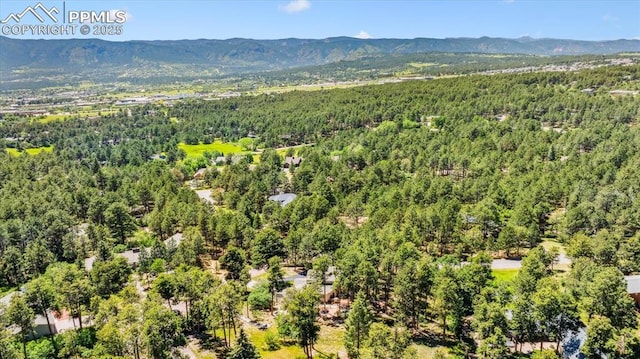 18971 Shadowood Dr, Monument, CO 80132 - aerial view of a mountainous background