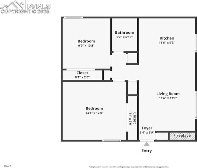 3324 W Kiowa St, Colorado Springs, CO 80904 - view of floor plan / room layout