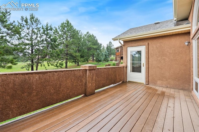 20401 High Pines Dr, Monument, CO 80132 - view of wooden deck