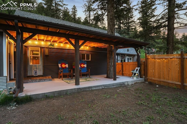 4540 Fountain Ave, Cascade, CO 80809 - view of patio / terrace