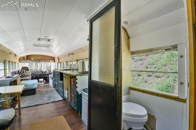 4540 Fountain Ave, Cascade, CO 80809 - sunroom featuring lofted ceiling and a sink