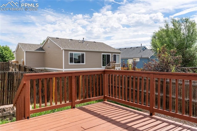 7632 Fiona Ln, Fountain, CO 80817 - view of deck