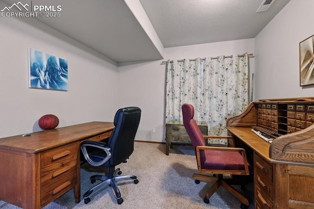 5584 Calamity Jane Ln, Colorado Springs, CO 80923 - home office with carpet flooring and baseboards