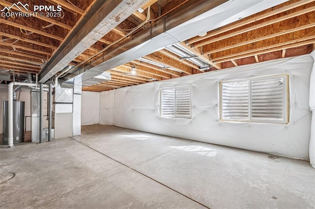 1562 Lookout Springs Dr, Colorado Springs, CO 80921 - unfinished below grade area featuring water heater