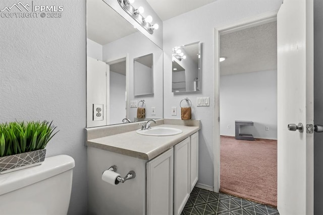 245 Turf Trail Pl, Fountain, CO 80817 - half bath with toilet and vanity