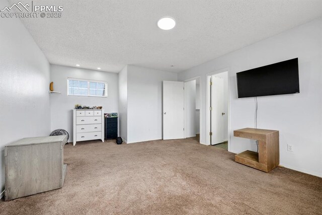245 Turf Trail Pl, Fountain, CO 80817 - unfurnished bedroom featuring carpet floors and a textured ceiling