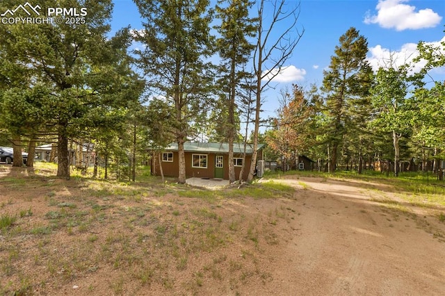 53 Iris Rd, Woodland Park, CO 80863 - view of ranch-style home