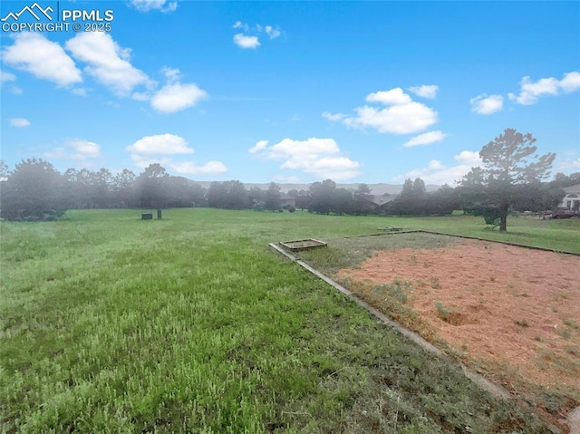 570 Ore Cart Way, Monument, CO 80132 - view of grassy yard with a view of countryside