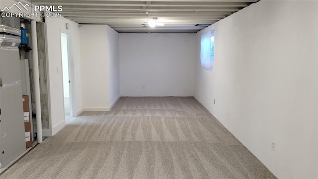 2118 N Chestnut St, Colorado Springs, CO 80907 - basement with carpet floors