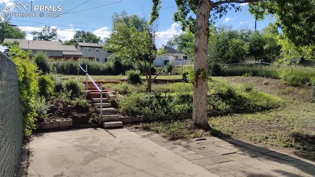 2118 N Chestnut St, Colorado Springs, CO 80907 - view of patio with stairway