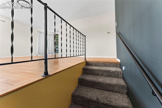 232 S Hancock Ave, Colorado Springs, CO 80903 - stairway with baseboards