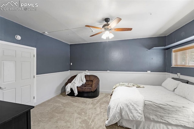 1105 Parkview Blvd, Colorado Springs, CO 80905 - bedroom featuring carpet and a ceiling fan
