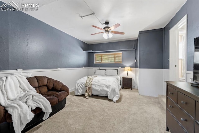 1105 Parkview Blvd, Colorado Springs, CO 80905 - bedroom with carpet flooring and a ceiling fan