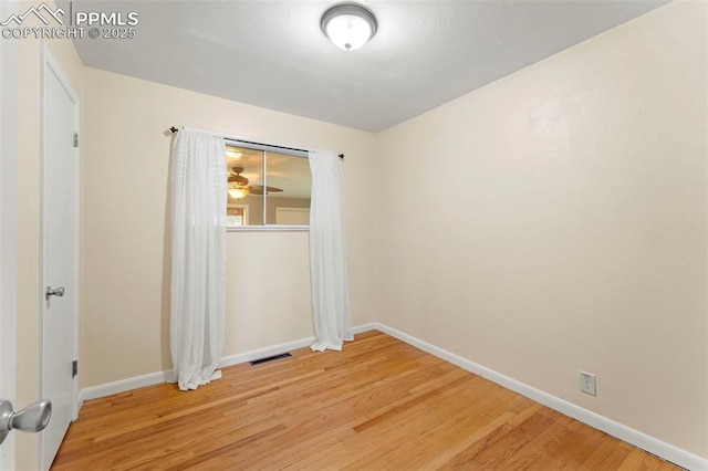 1105 Parkview Blvd, Colorado Springs, CO 80905 - empty room with light wood-type flooring and baseboards