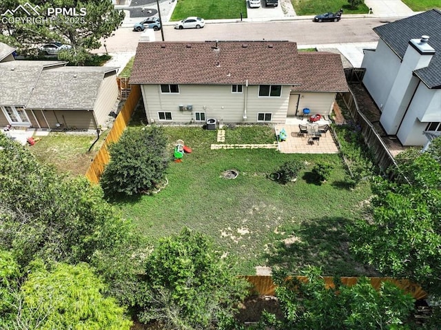 6880 Corn Tassle Dr, Colorado Springs, CO 80911 - view from above of property
