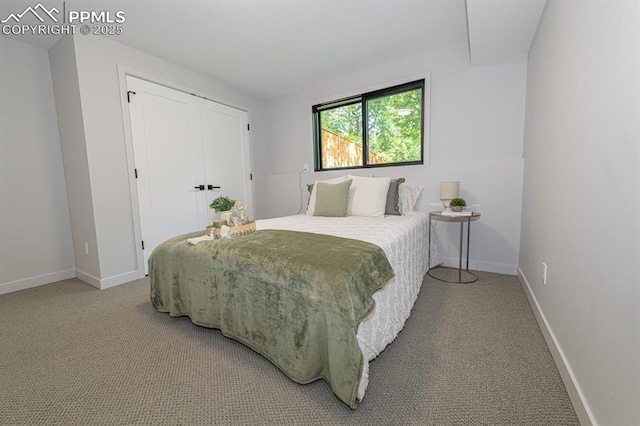 2510 Old Broadmoor Rd, Colorado Springs, CO 80906 - bedroom featuring light carpet and a closet