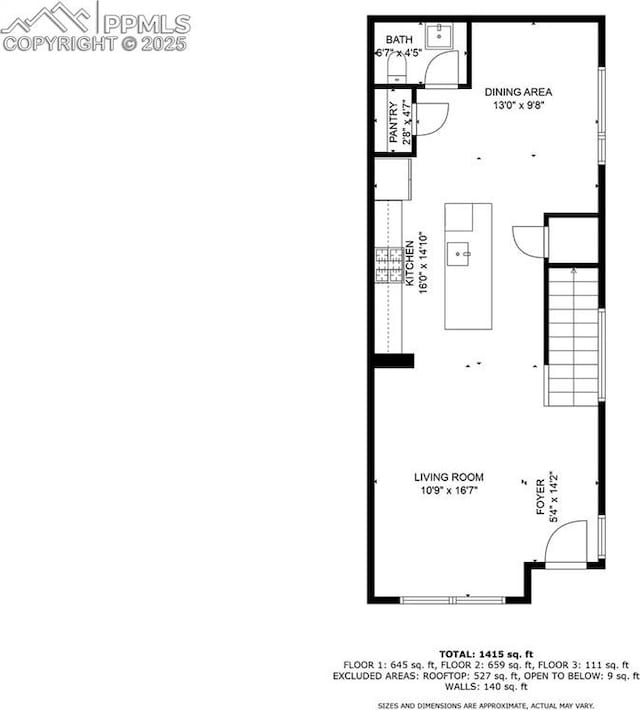 1231 Newton St, Denver, CO 80204 - view of floor plan / room layout