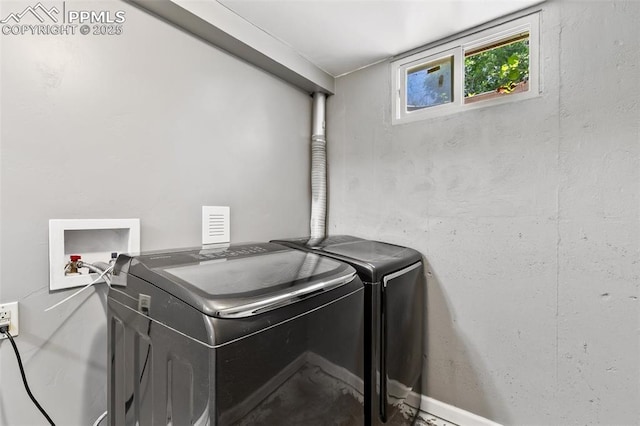 1443 Luna Dr, Fountain, CO 80817 - laundry room with independent washer and dryer